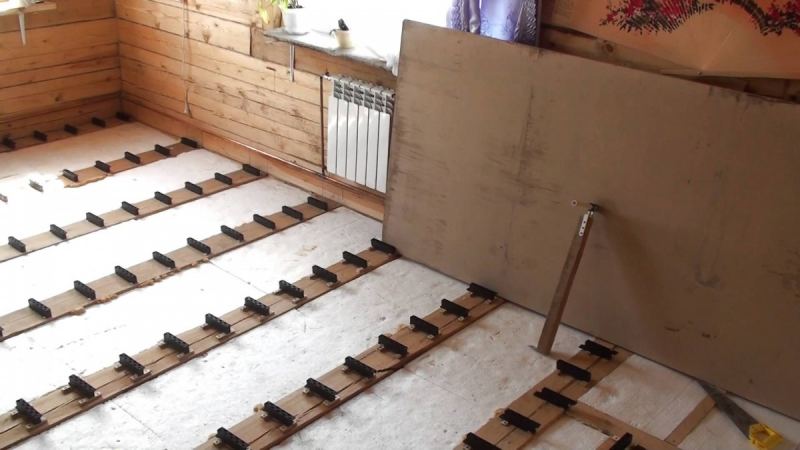 Деревянный пол в частном доме - пошаговый мастер-класс как сделать деревянный пол своими руками (видео + 95 фото)