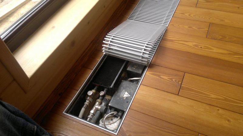 Напольные радиаторы отопления: обзор современных видов, советы по выбору и монтажу напольных радиаторов (120 фото и видео)