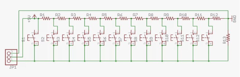 Как сделать самому резистивную клавиатуру для arduino