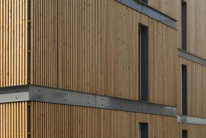 Вентилируемые фасады из дерева