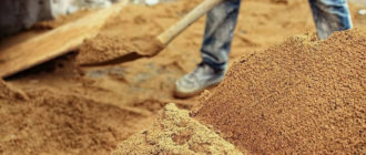 Строительный материал - песок