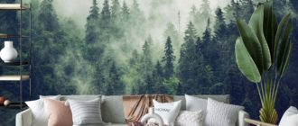 Фотообои с темой «лес» для выразительной стены